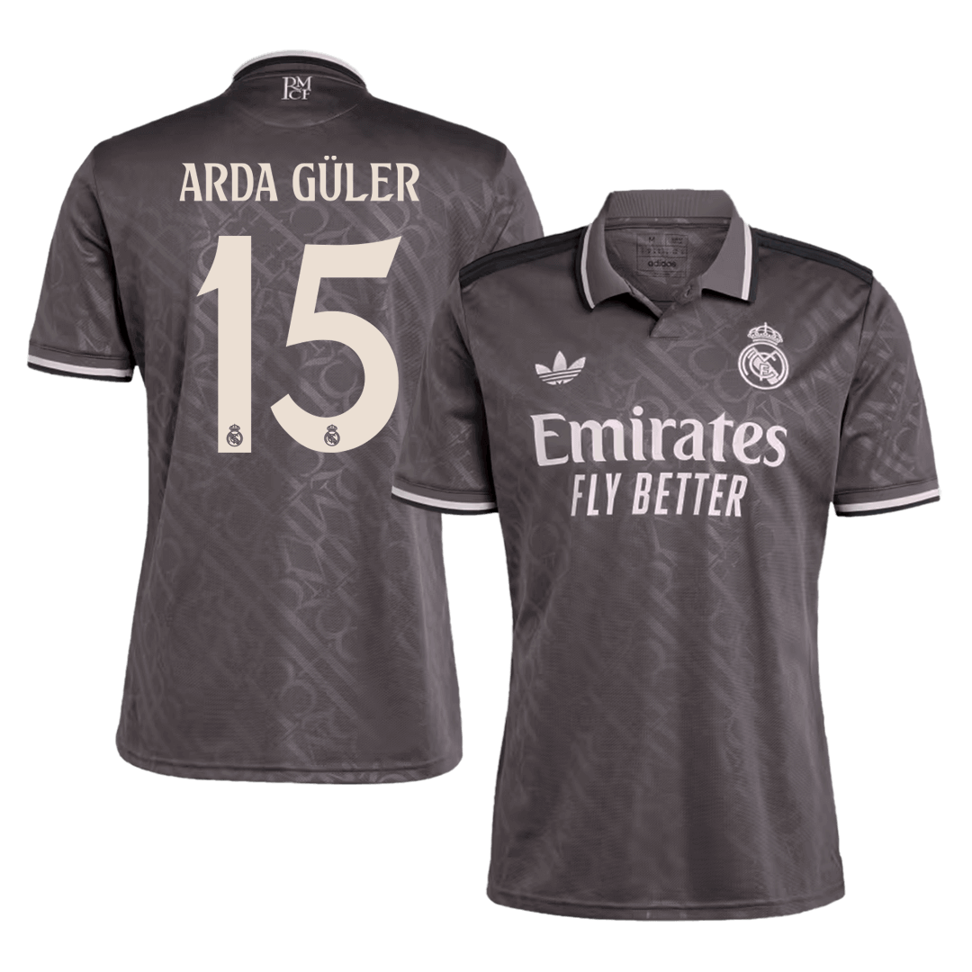 Real Madrid Ausweichtrikot 2024/25 Fan-Version ARDA GÜLER #15