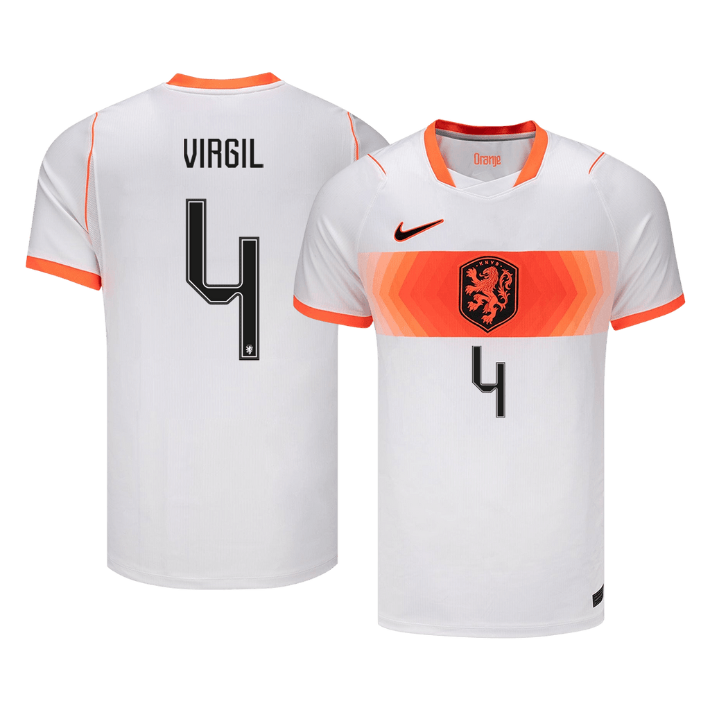 Netherlands Auswärtstrikot 2026 Fan-Version VIRGIL #4