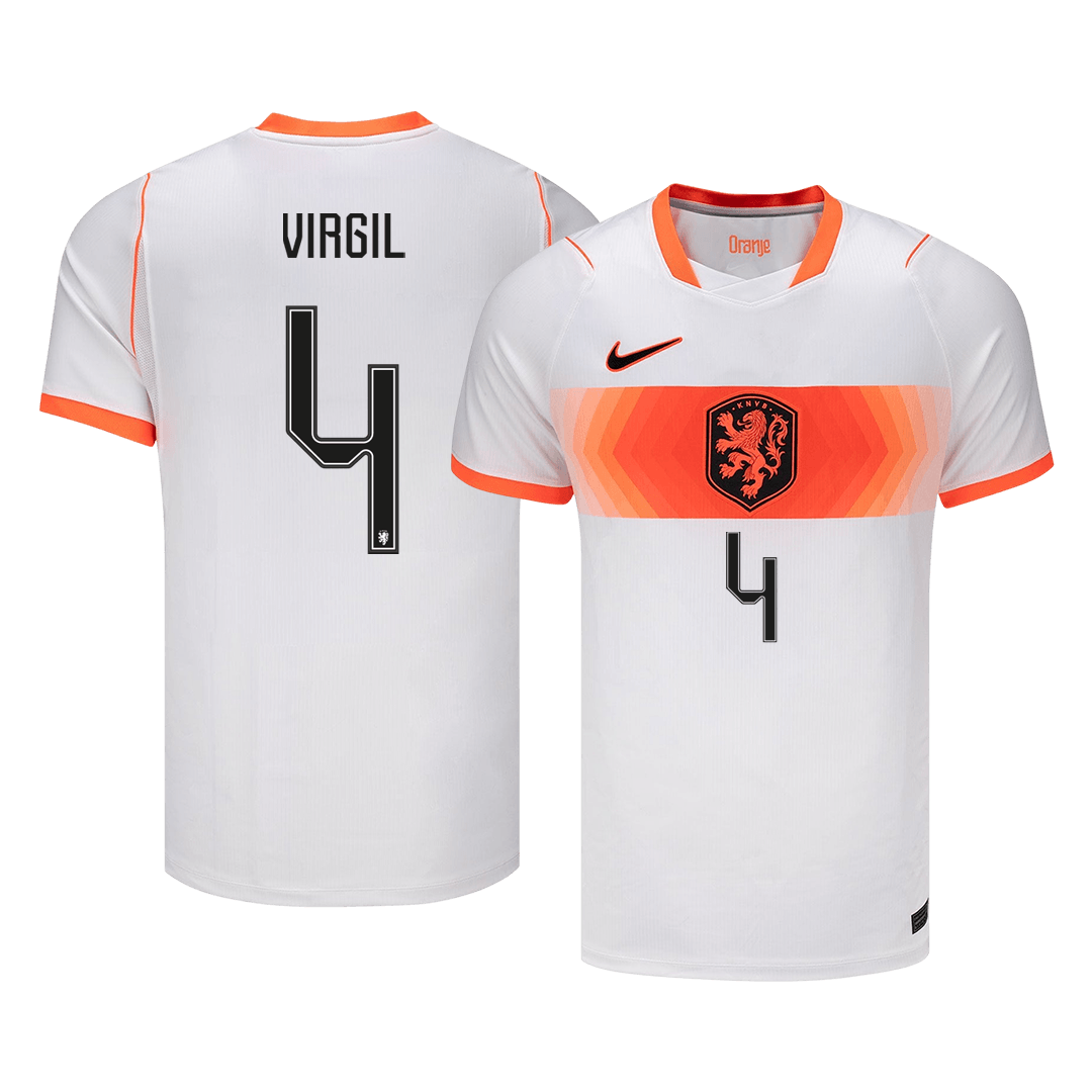 Netherlands Auswärtstrikot 2026 Fan-Version VIRGIL #4