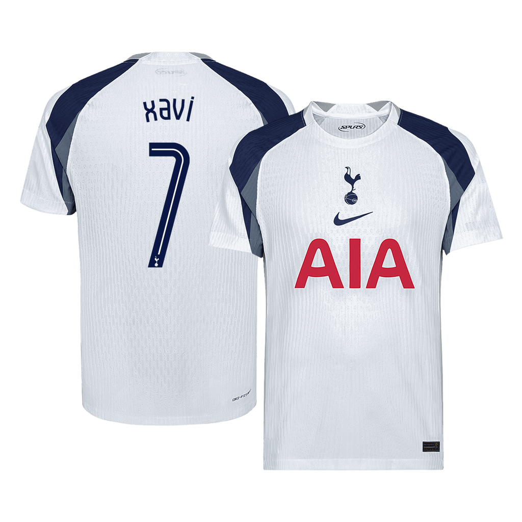 Tottenham Hotspur Heimtrikot 2025/26 Spieler-Version XAVI #7 UCL