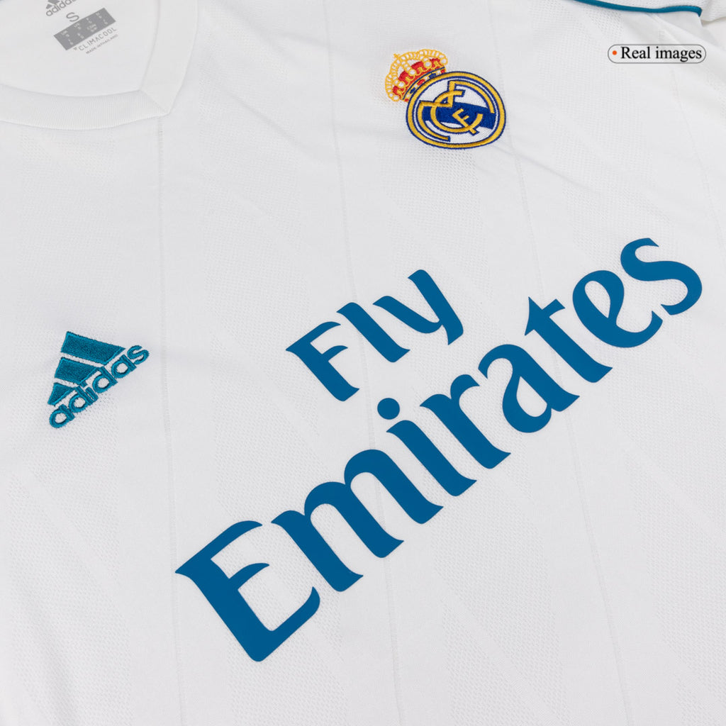 Real Madrid Retro Heimtrikot Langarm 2017/18