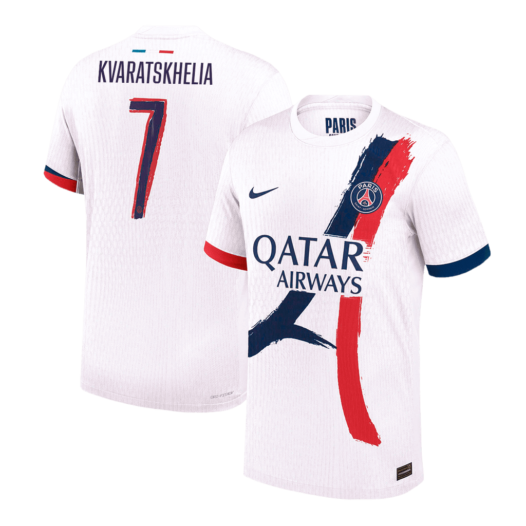 PSG Auswärtstrikot 2025/26 Spieler-Version KVARATSKHELIA #7 UCL