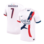 PSG Auswärtstrikot 2025/26 Spieler-Version KVARATSKHELIA #7 UCL