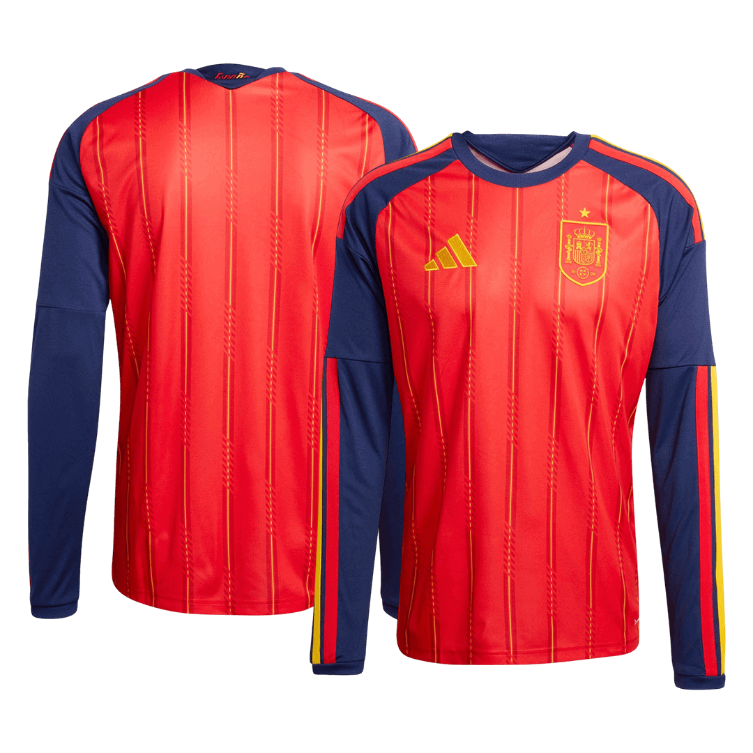 Spain Heimtrikot Langarm 2026 Fan-Version
