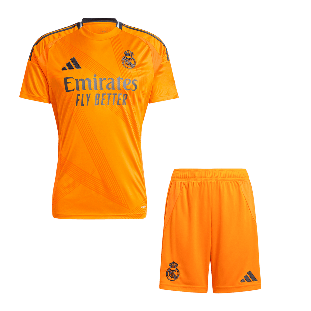 Real Madrid Herren Auswärtstrikot Fan Version 2-teilig 2024/25