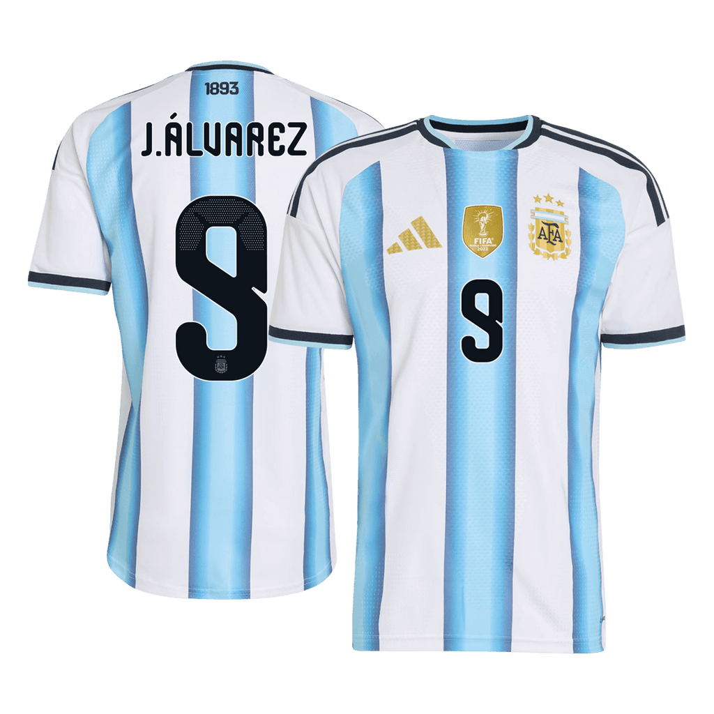 Argentinien Heimtrikot 2026 Spieler-Version J.ÁLVAREZ #9