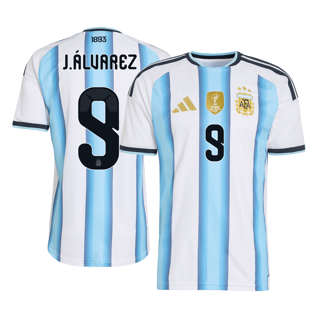 Argentinien Heimtrikot 2026 Spieler-Version J.ÁLVAREZ #9
