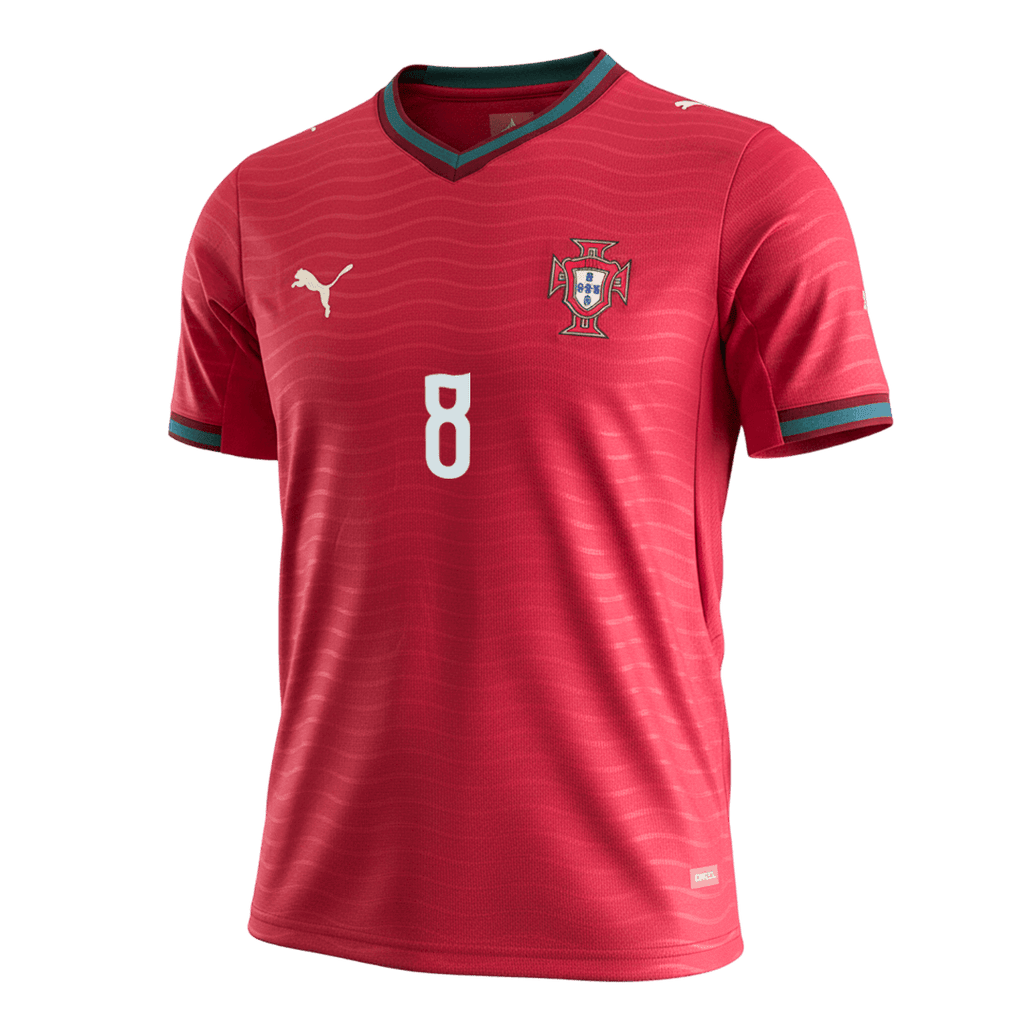 Portugal Heimtrikot 2026 Fan-Version B.FERNANDES #8