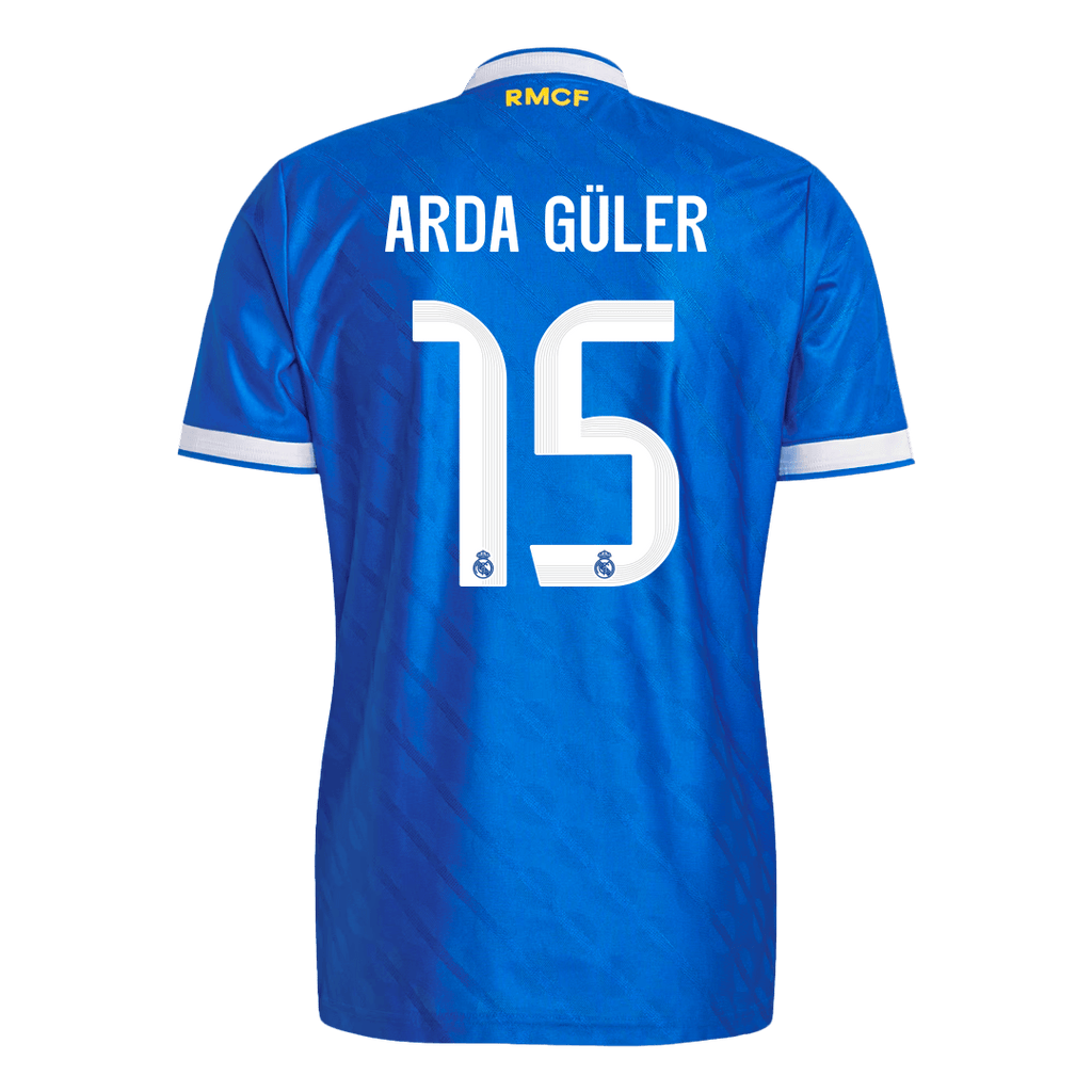 Real Madrid Ausweichtrikot 2025/26 Spieler-Version ARDA GÜLER #15
