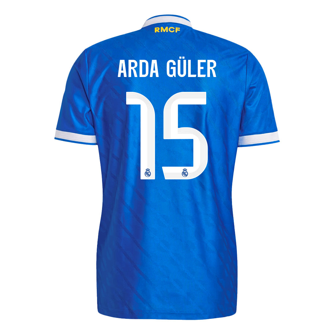 Real Madrid Ausweichtrikot 2025/26 Spieler-Version ARDA GÜLER #15