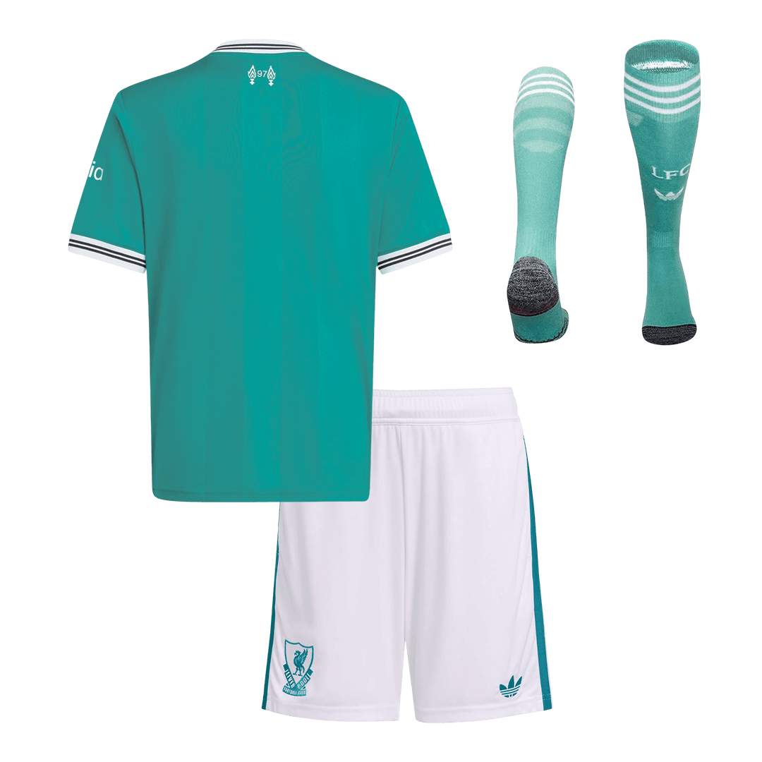 Liverpool Kinder Ausweichtrikot 3-teilig Set 2025/26
