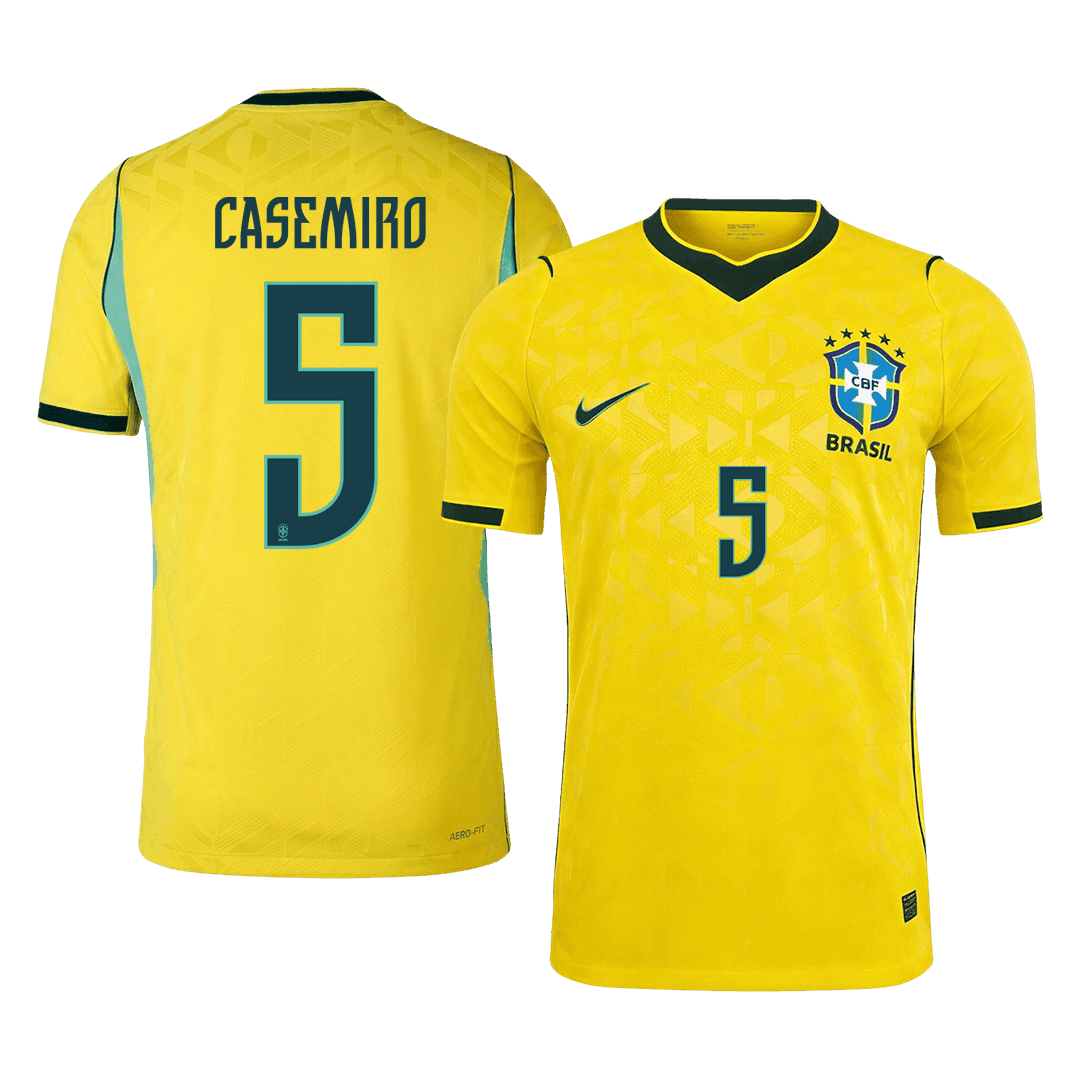 Brazil Heimtrikot 2026 Spieler-Version CASEMIRO #5