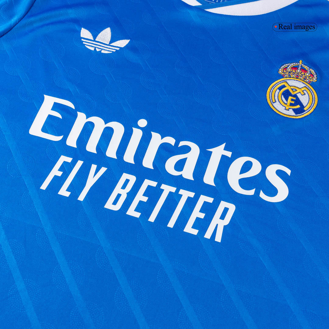 Real Madrid Ausweichtrikot 2025/26 Fan-Version TCHOUAMENI #14