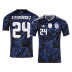 Argentinien Auswärtstrikot 2026 Fan-Version E. FERNÁNDEZ #24