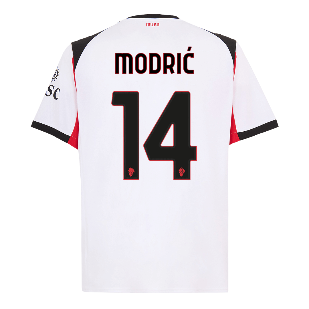 AC Milan Auswärtstrikot 2025/26 Fan-Version MODRIĆ #14