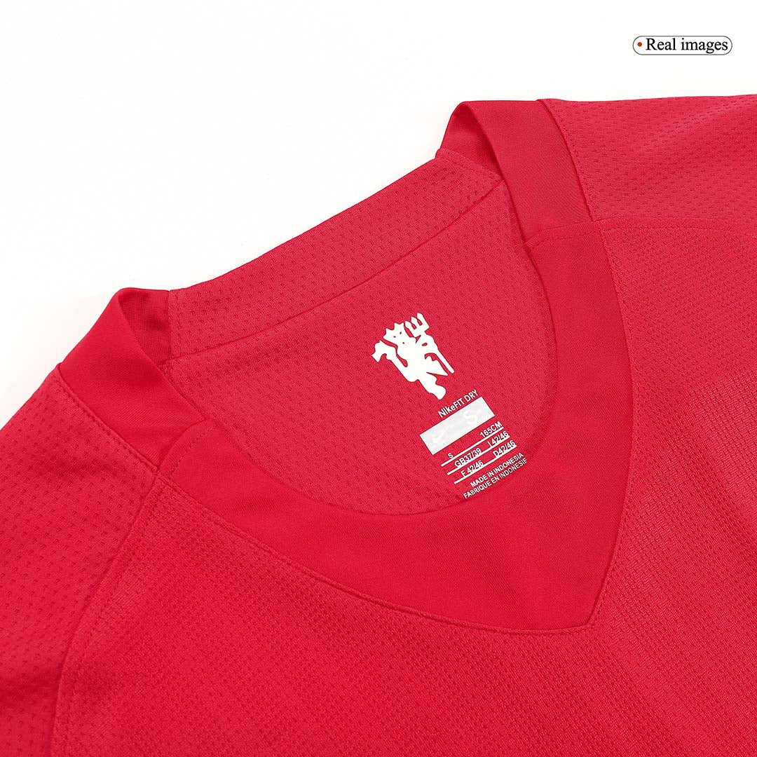 Manchester United Retro Heimtrikot Langarm 2007/08