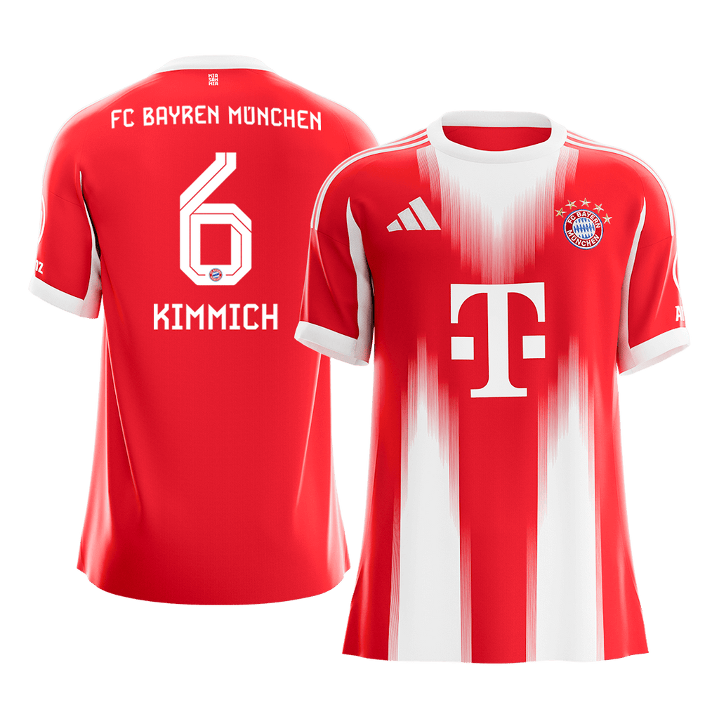Bayern München Heimtrikot 2025/26 Fan-Version KIMMICH #6