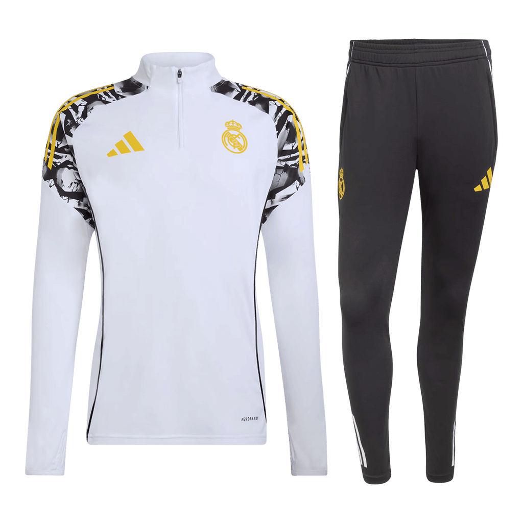 Real Madrid Kinder Trainingsanzug 2025/26 Weiß