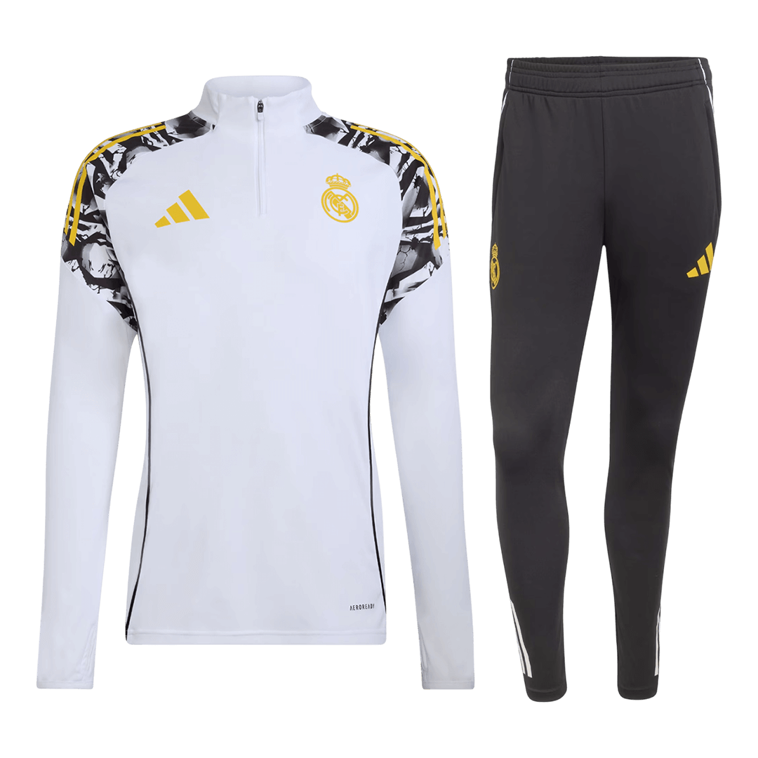 Real Madrid Kinder Trainingsanzug 2025/26 Weiß
