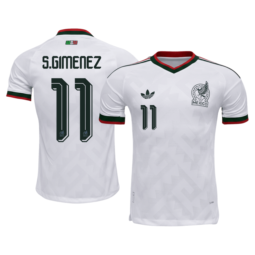 Mexico Auswärtstrikot 2026 Spieler-Version S.GIMENEZ #11