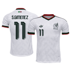 Mexico Auswärtstrikot 2026 Spieler-Version S.GIMENEZ #11