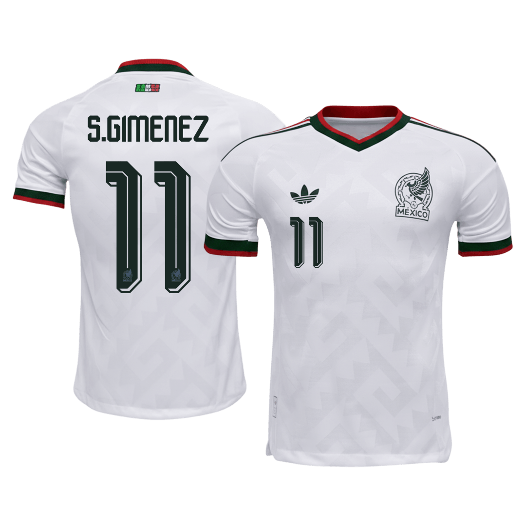 Mexico Auswärtstrikot 2026 Spieler-Version S.GIMENEZ #11