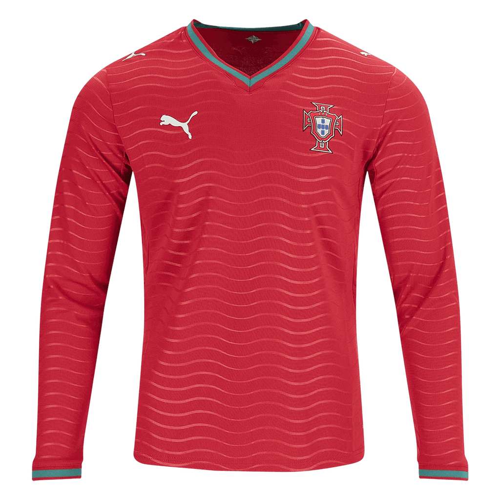 Portugal Heimtrikot Langarm 2026 Spieler-Version