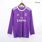 Real Madrid Retro Auswärtstrikot Langarm 2016/17