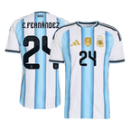 Argentinien Heimtrikot 2026 Spieler-Version E. FERNÁNDEZ #24