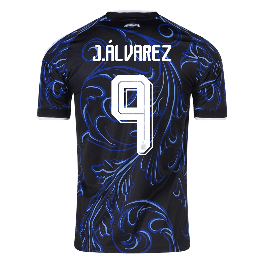 Argentinien Auswärtstrikot 2026 Fan-Version J. ÁLVAREZ #9
