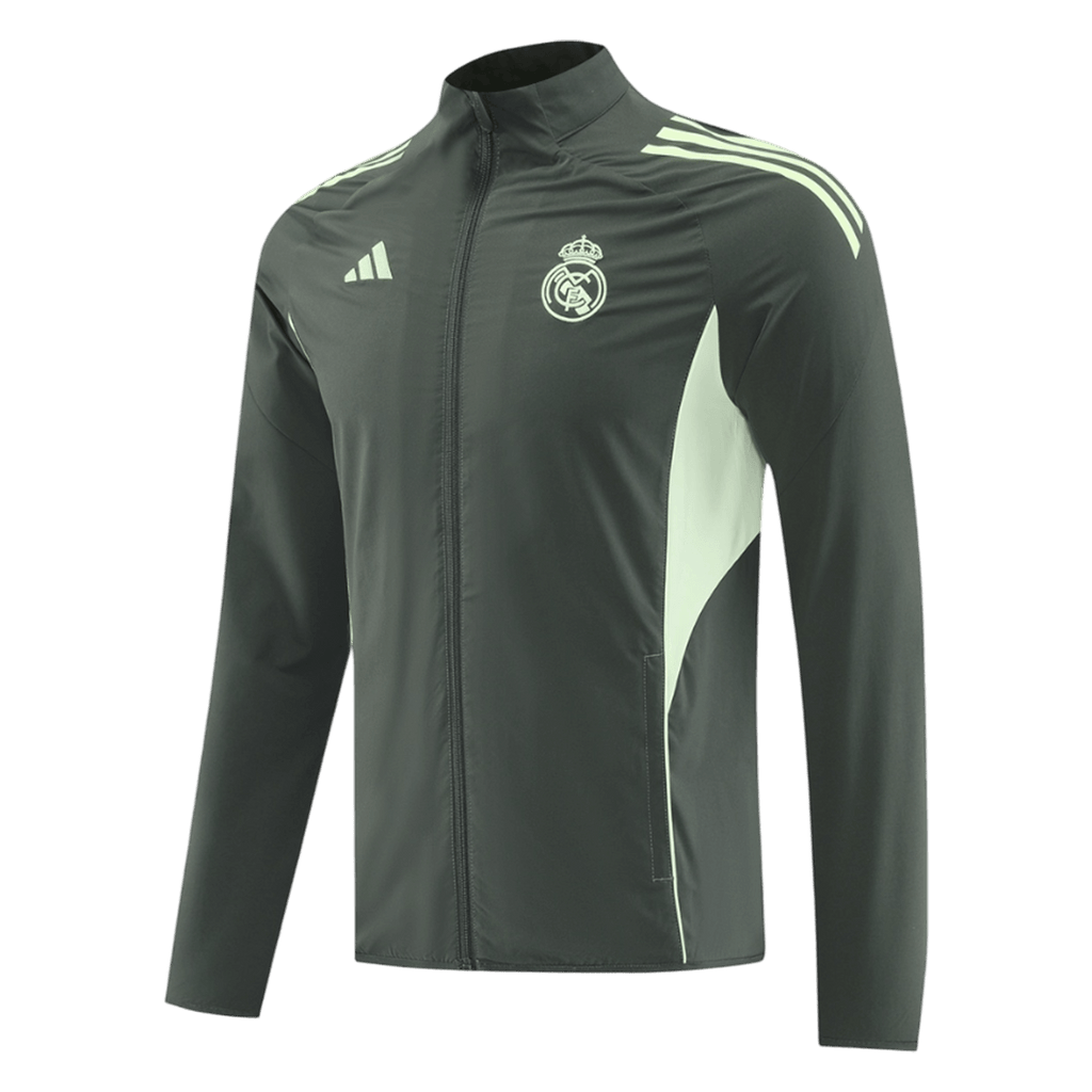Real Madrid Windjacke 2025/26 Dark Green