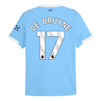 Manchester City Heimtrikot 2025/26 Spieler-Version DE BRUYNE #17