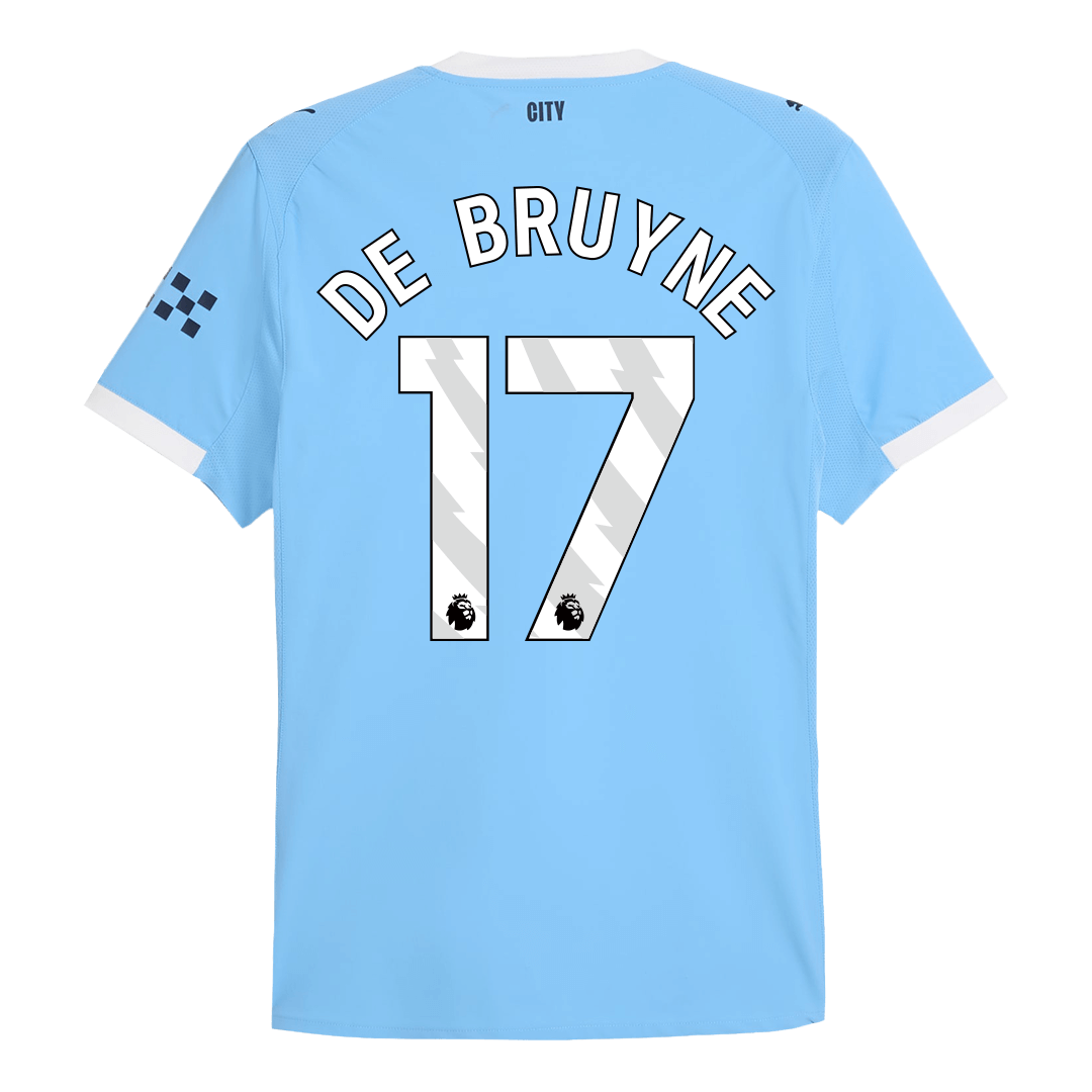 Manchester City Heimtrikot 2025/26 Spieler-Version DE BRUYNE #17