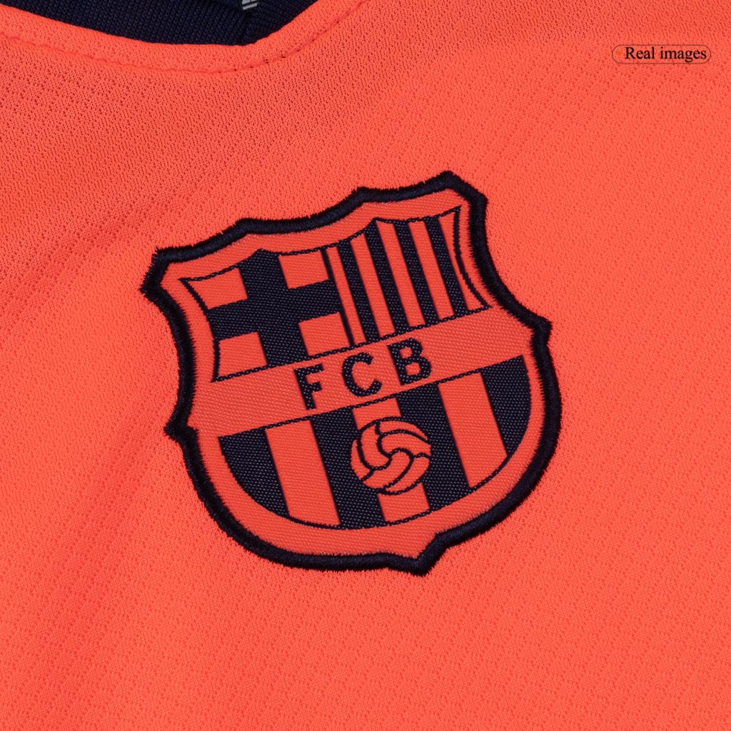 Barcelona Kinder Ausweichtrikot 3-teilig Set 2025/26