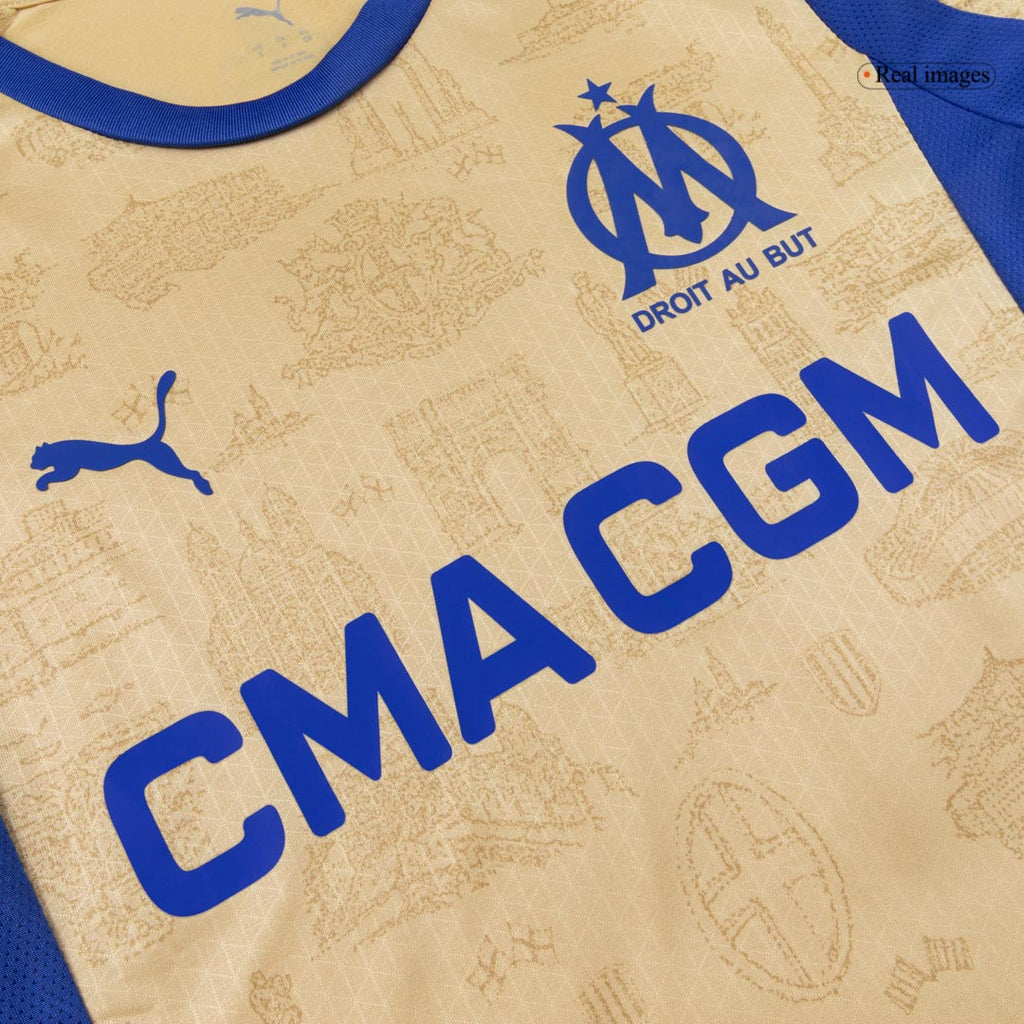 Marseille Viertes Trikot 2025/26 Spieler-Version