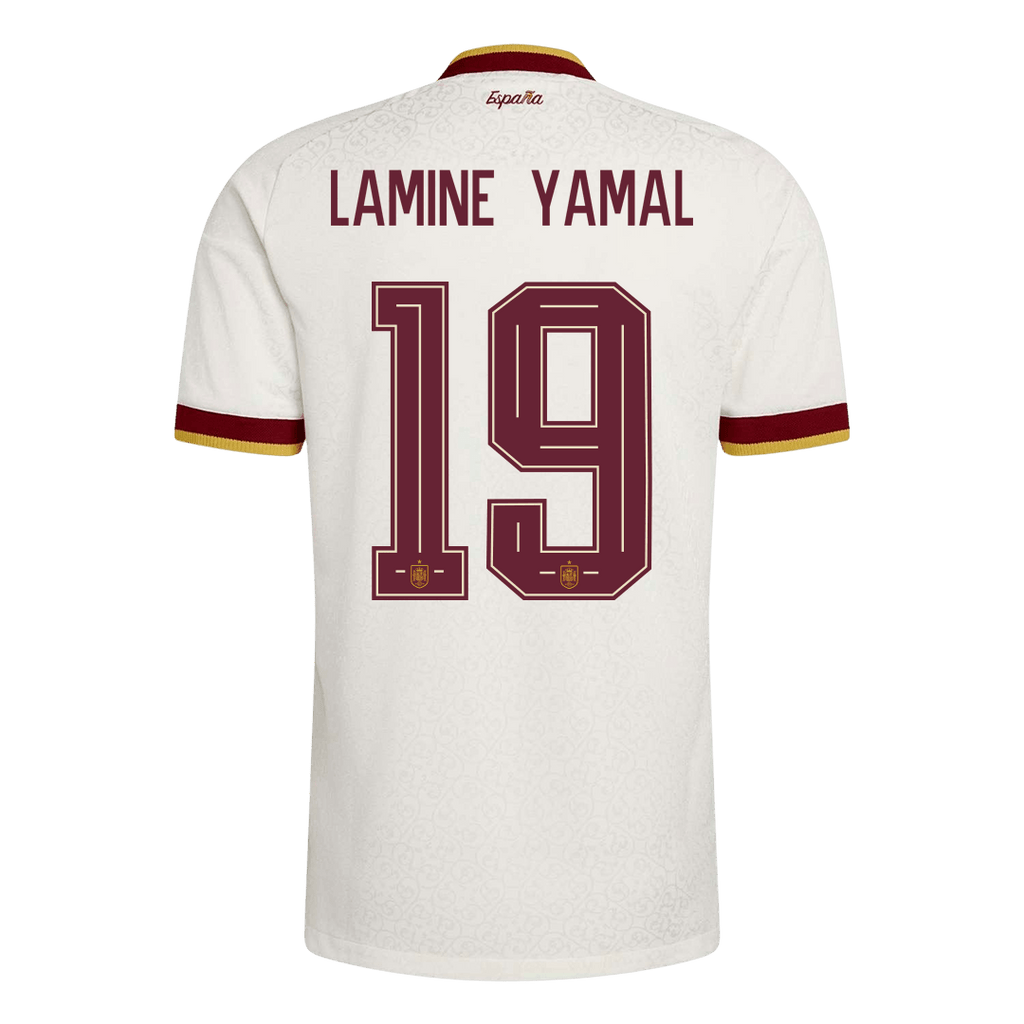 Spain Auswärtstrikot 2026 Spieler-Version LAMINE YAMAL #19