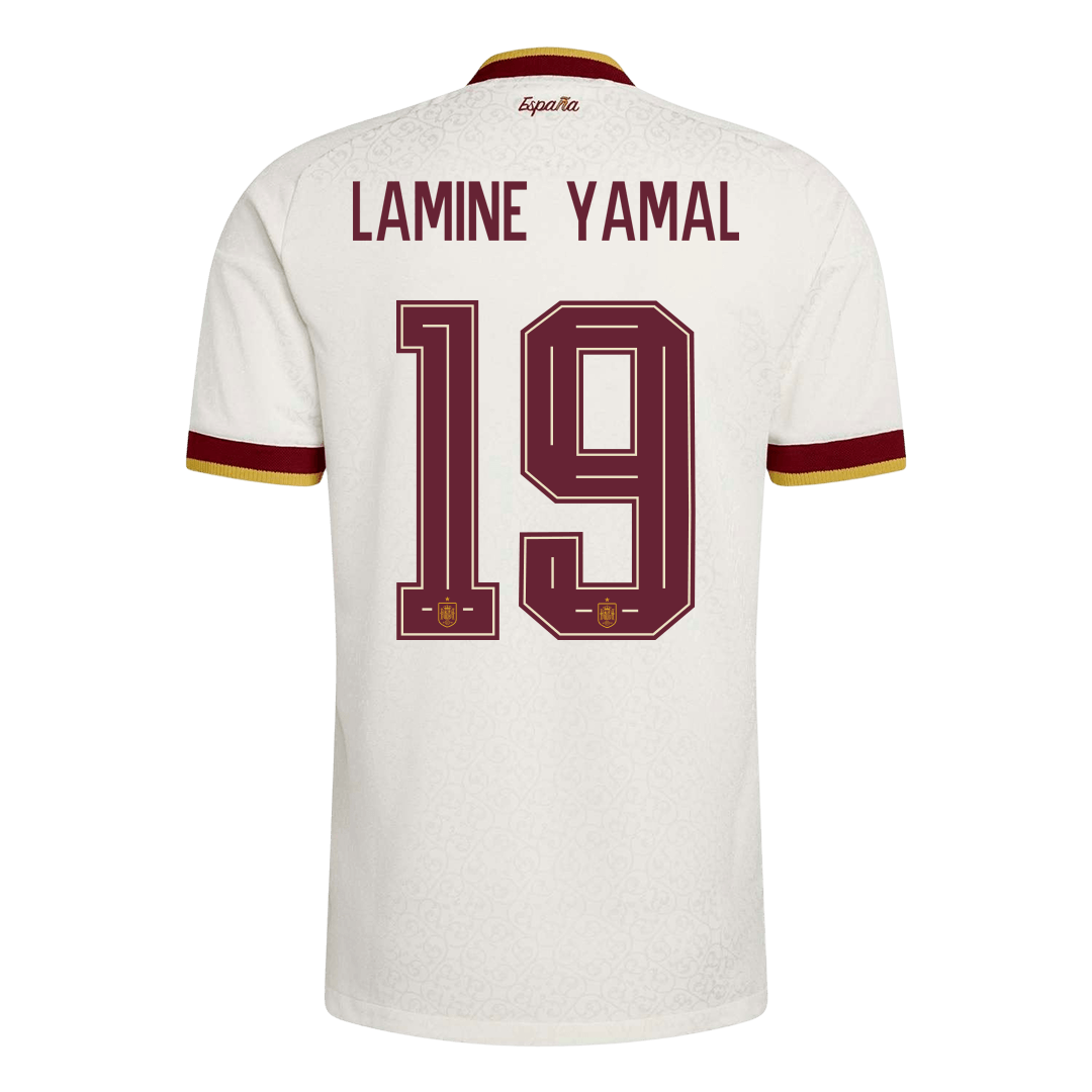 Spain Auswärtstrikot 2026 Spieler-Version LAMINE YAMAL #19