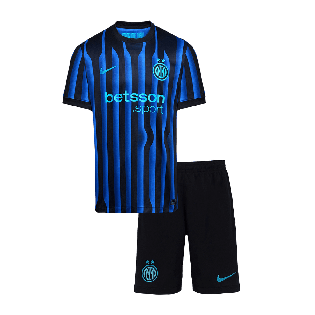 Inter Milan Kinder Heimtrikot 2-teilig Set 2025/26