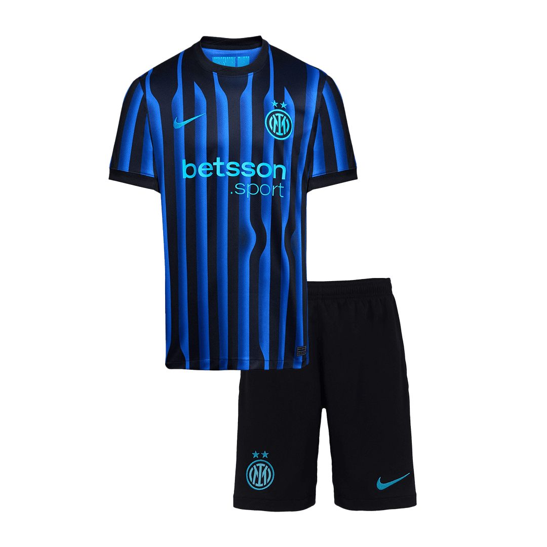 Inter Milan Kinder Heimtrikot 2-teilig Set 2025/26