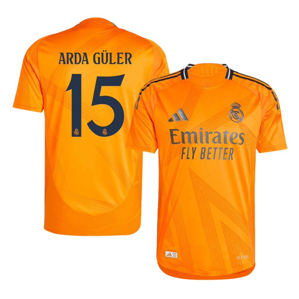 Real Madrid Auswärtstrikot 2024/25 Spieler-Version ARDA GÜLER #15