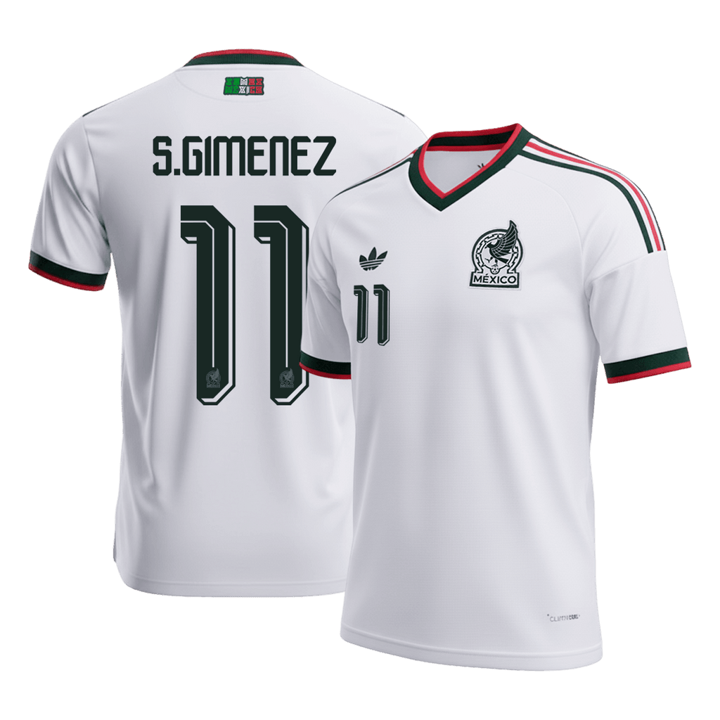 Mexico Auswärtstrikot 2026 Fan-Version S.GIMENEZ #11