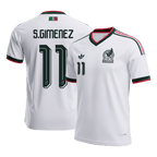 Mexico Auswärtstrikot 2026 Fan-Version S.GIMENEZ #11