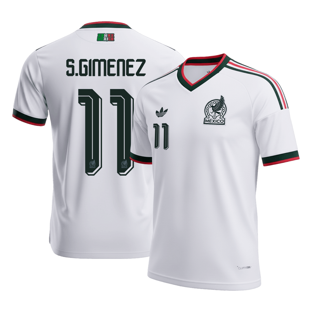 Mexico Auswärtstrikot 2026 Fan-Version S.GIMENEZ #11