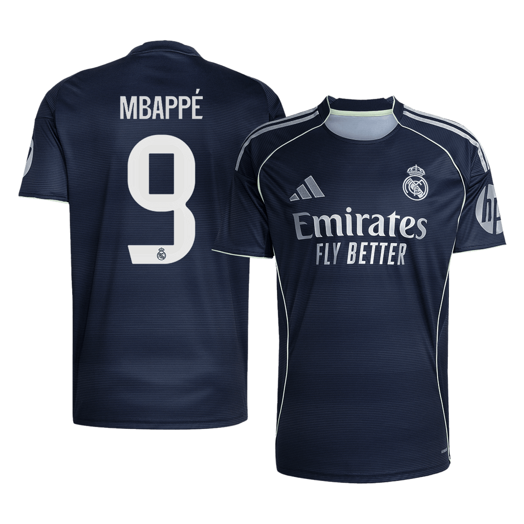 Real Madrid Auswärtstrikot 2025/26 Fan-Version MBAPPÉ #9