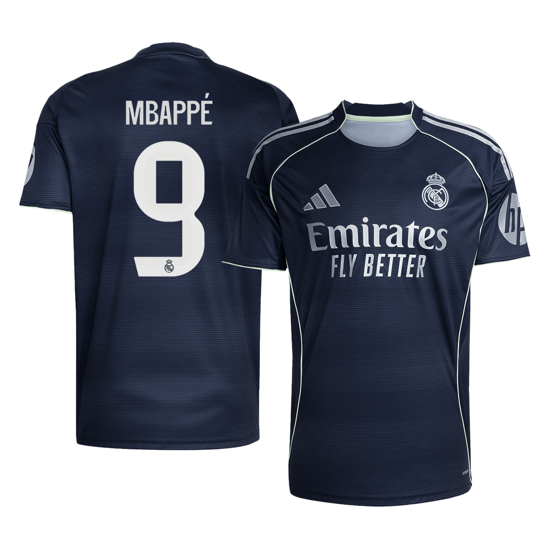 Real Madrid Auswärtstrikot 2025/26 Fan-Version MBAPPÉ #9
