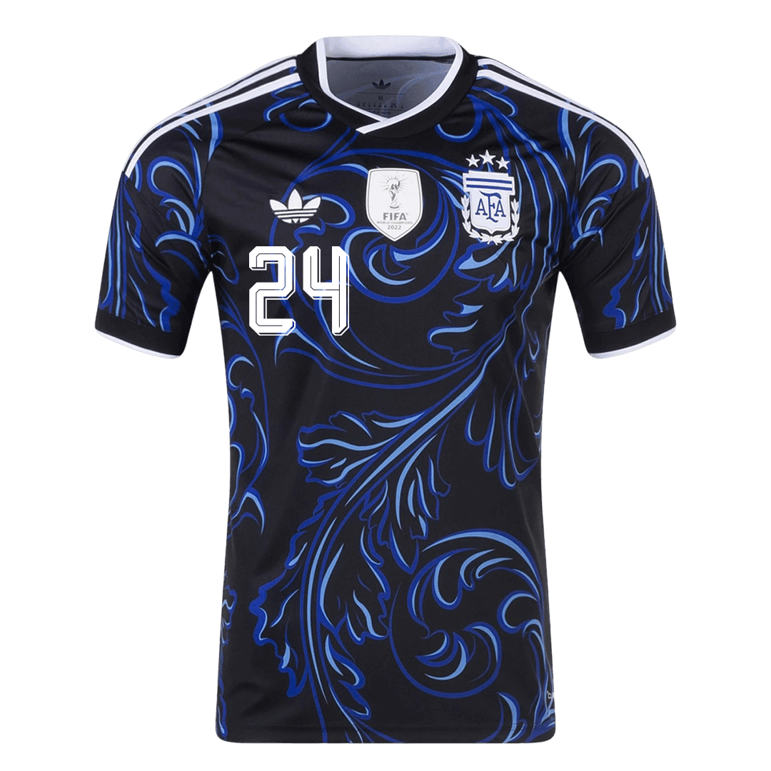 Argentinien Auswärtstrikot 2026 Fan-Version E. FERNÁNDEZ #24