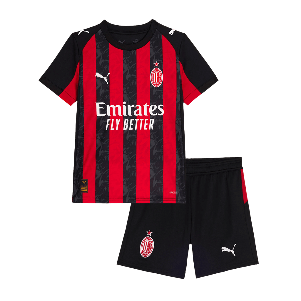 AC Milan Kinder Heimtrikot 2-teilig Set 2025/26