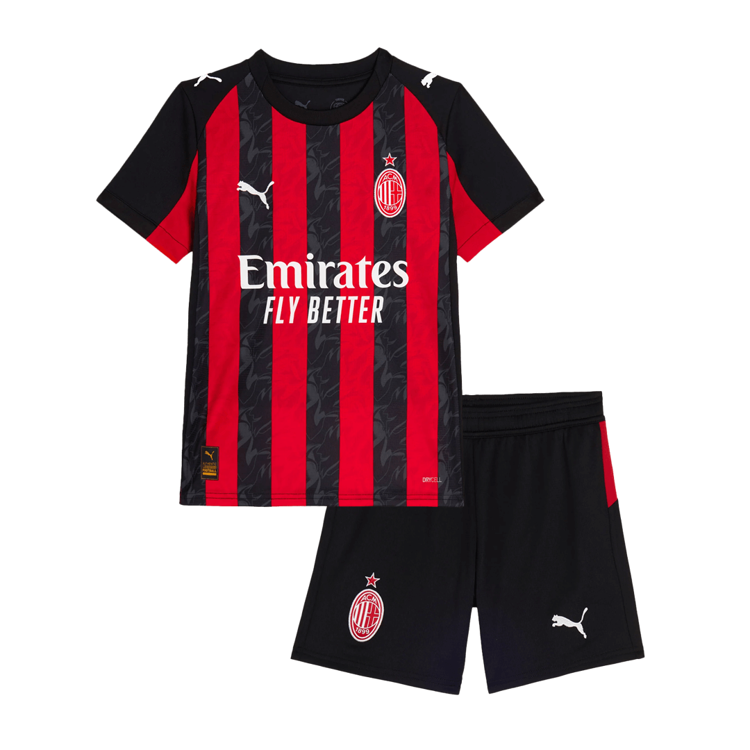 AC Milan Kinder Heimtrikot 2-teilig Set 2025/26