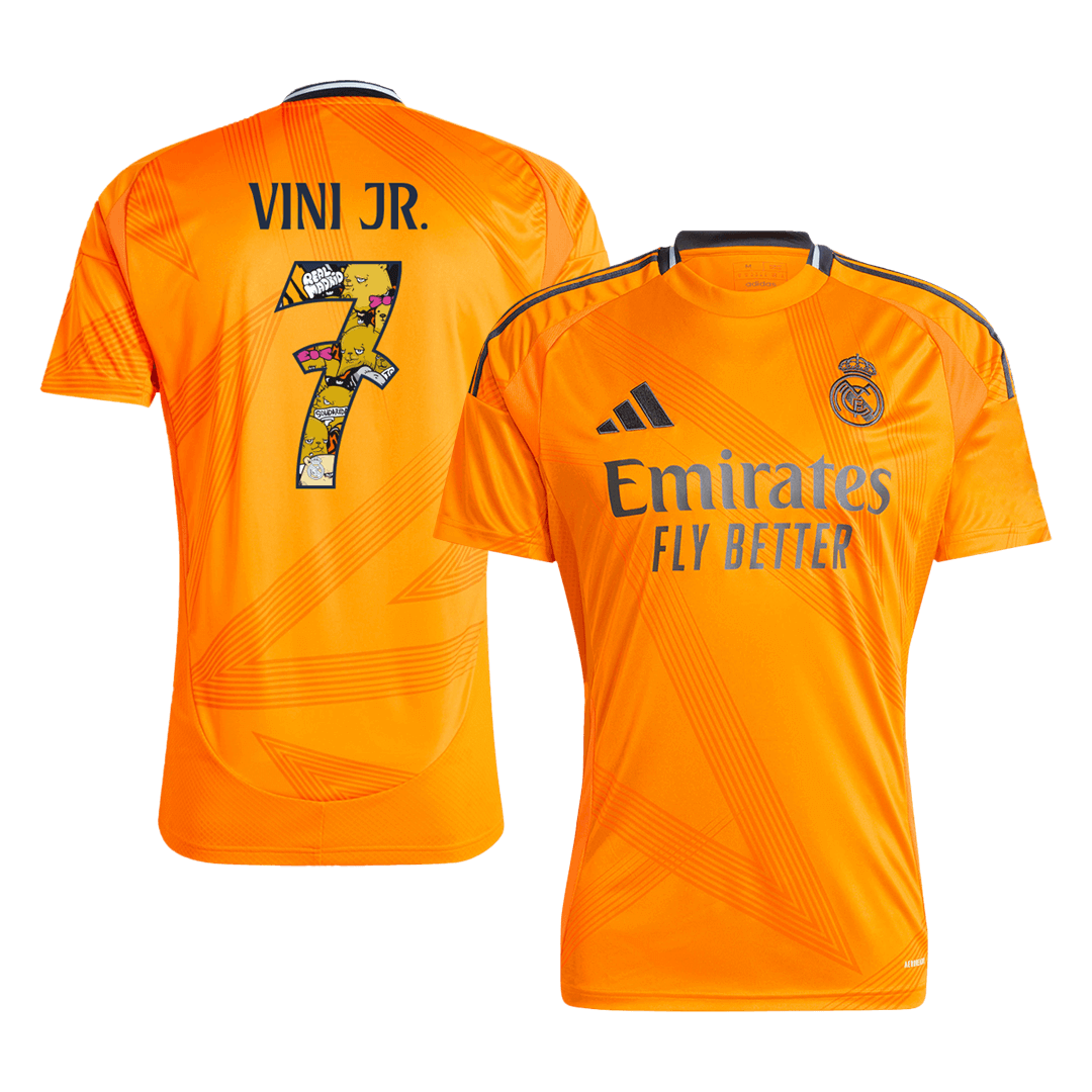 Real Madrid Auswärtstrikot 2024/25 Fan-Version VINI JR. #7