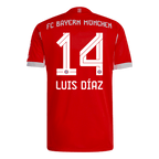 Bayern München Heimtrikot 2025/26 Spieler-Version LUIS DÍAZ #14